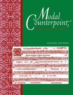 Modal Counterpoint: Renaissance Style de Peter Schubert