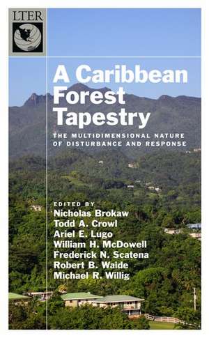 A Caribbean Forest Tapestry: The Multidimensional Nature of Disturbance and Response de Nicholas Brokaw