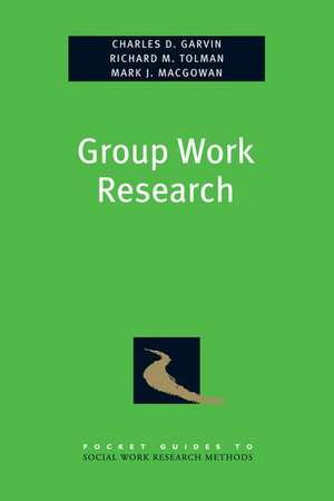 Group Work Research de Charles Garvin