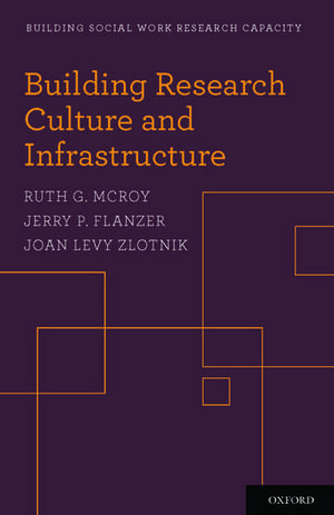 Building Research Culture and Infrastructure de Ruth G. McRoy