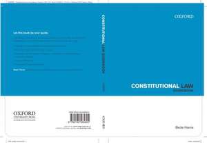 Constitutional Law Guidebook de Bede Harris