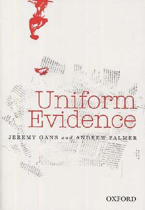 Uniform Evidence de Jeremy Gans