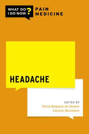 Headache de Olivia Begasse de Dhaem