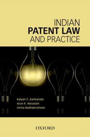 Indian Patent Law and Practice de K. C. Kankanala