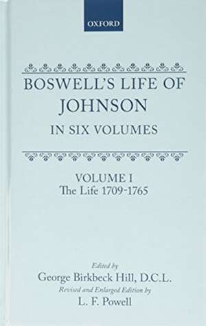 Boswell's Life of Johnson: Volumes 1-4 de James Boswell