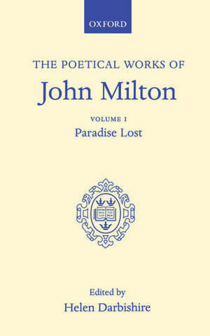 Poetical Works: Volume 1. Paradise Lost de John Milton