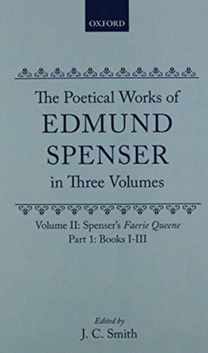 Spencer's Faerie Queene: Volume I: Books I-III de E. Spenser