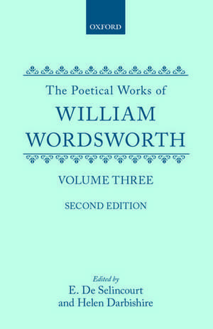 The Poetical Works of William Wordsworth: Volume III de William Wordsworth