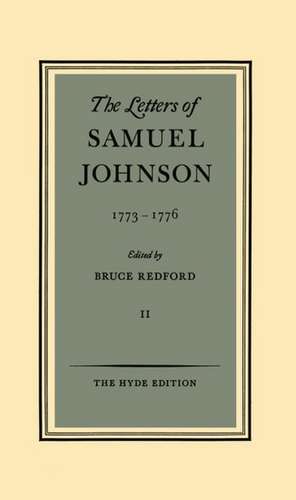 The Letters of Samuel Johnson: Volume II: 1773-1776 de Samuel Johnson