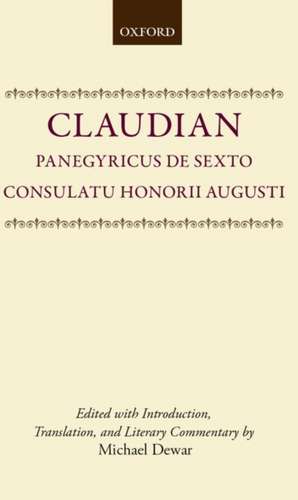 Panegyricus de Sexto Consulatu Honorii Augusti de Claudian