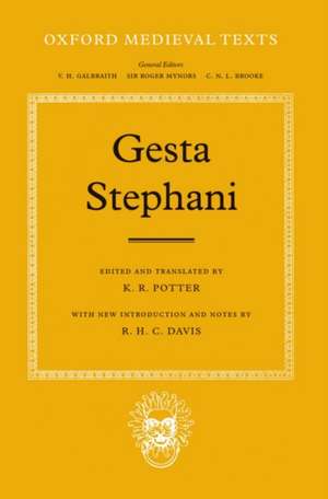 Gesta Stephani de K. R. Potter