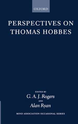 Perspectives on Thomas Hobbes de G. A. J. Rogers