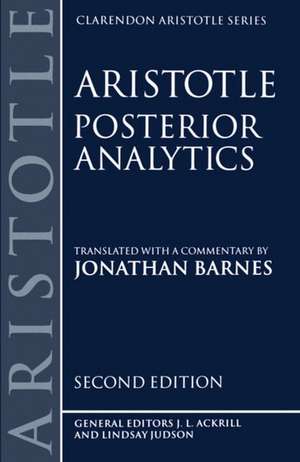 Posterior Analytics de Aristotle