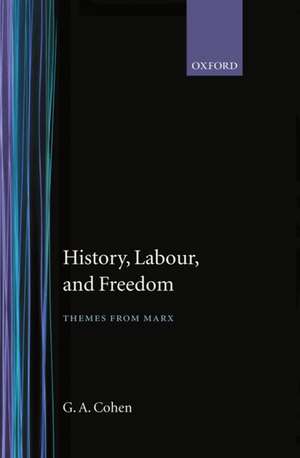 History, Labour, and Freedom: Themes from Marx de G. A. Cohen