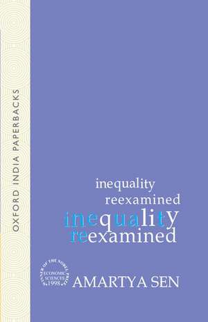 Inequality Reexamined de Amartya Sen