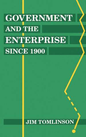 Government and the Enterprise since 1900 de Jim Tomlinson