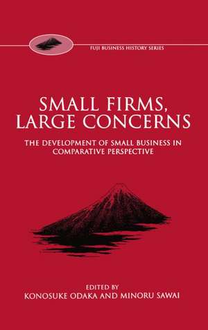 Small Firms, Large Concerns: The Development of Small Business in Comparative Perspective de Konosuke Odaka