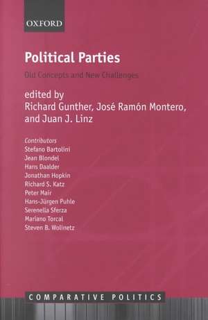 Political Parties: Old Concepts and New Challenges de Richard Gunther