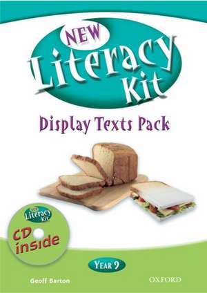 New Literacy Kit: Year 9: Display Texts Pack with CD de Frances Gregory