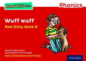 Read Write Inc. Phonics: Wuff Wuff (Red Ditty Book 6) de Gill Munton