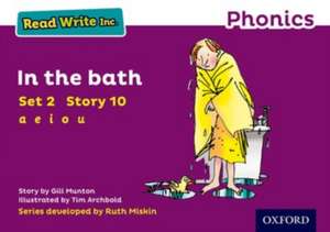 Read Write Inc. Phonics: In the Bath (Purple Set 2 Storybook 10) de Gill Munton