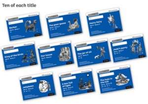 Read Write Inc. Phonics: Blue Set 6 Core Black & White Storybooks (Pack of 100) de Gill Munton