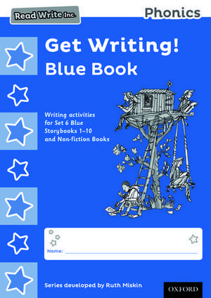 Read Write Inc. Phonics: Get Writing! Blue Book Pack of 10 de Ruth Miskin