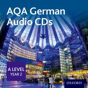 AQA A Level Year 2 German Audio CD Pack de Morag McCrorie