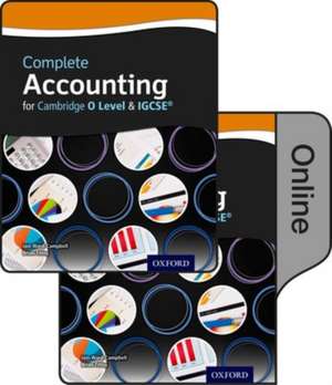 Complete Accounting for Cambridge O Level & IGCSE: Print & Online Student Pack de Brian Titley