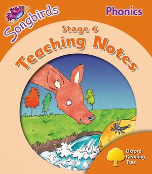 Oxford Reading Tree Songbirds Phonics: Level 6: Teaching Notes de Julia Donaldson