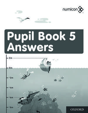 Numicon Pupil Book 5: Answers de Jayne Campling