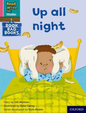 Read Write Inc. Phonics: Up all night (Pink Set 3 Book Bag Book 8) de Ruth Miskin