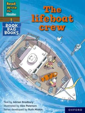 Read Write Inc. Phonics: The lifeboat crew (Grey Set 7 Book Bag Book 8) de Ruth Miskin