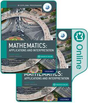 Oxford IB Diploma Programme: IB Mathematics: applications and interpretation, Higher Level, Print and Enhanced Online Course Book Pack de Panayiotis Economopoulos