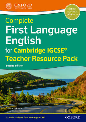 Complete First Language English for Cambridge IGCSE® Teacher Resource Pack de Jane Arredondo