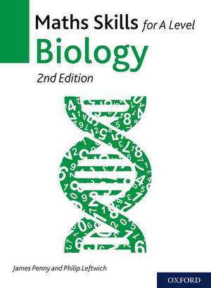 Maths Skills for A Level Biology de James Penny