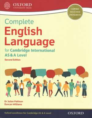 English Language for Cambridge International AS & A Level: Print & Online Student Book Pack de Julian Pattison