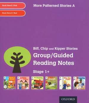 Oxford Reading Tree: Level 1+: More Patterned Stories: Group/Guided Reading Notes de Roderick Hunt