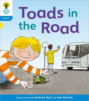 Oxford Reading Tree: Level 3: Floppy's Phonics Fiction: Toads in the Road de Roderick Hunt