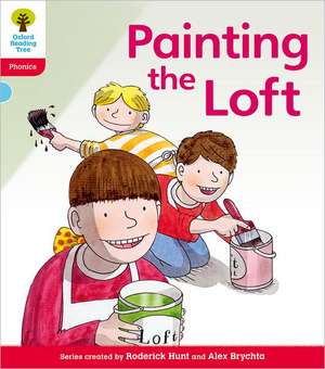 Oxford Reading Tree: Level 4: Floppy's Phonics Fiction: Painting the Loft de Roderick Hunt