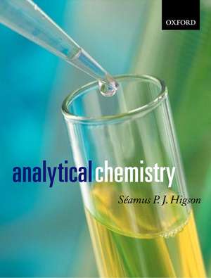 Analytical Chemistry de Séamus P J Higson