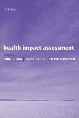 Health Impact Assessment de John Kemm