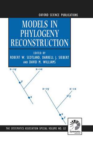 Models in Phylogeny Reconstruction de Robert W. Scotland