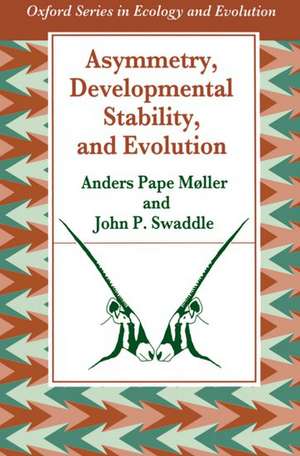 Asymmetry, Developmental Stability and Evolution de Anders Pape Møller