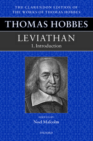 Thomas Hobbes: Leviathan: Editorial Introduction de Noel Malcolm