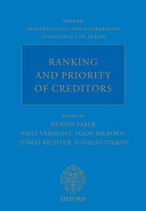 Ranking and Priority of Creditors de Dennis Faber