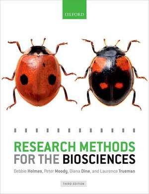 Research Methods for the Biosciences de Debbie Holmes