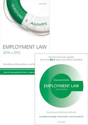 Employment Law Revision Pack 2014 de David Lewis