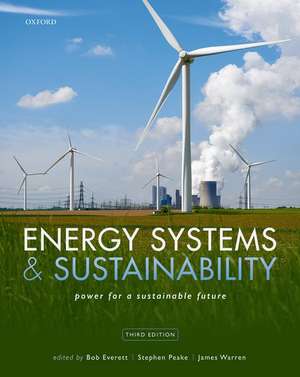 Energy Systems and Sustainability de Bob Everett