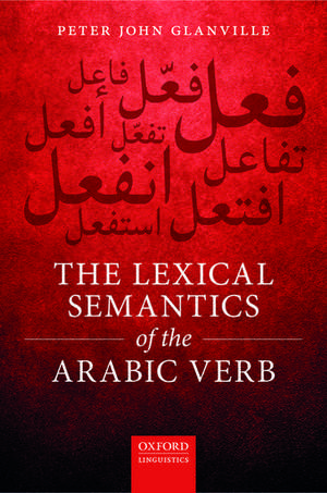 The Lexical Semantics of the Arabic Verb de Peter John Glanville